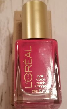 New! L'Oréal Paris Colour Riche Nail Color Polish # 417 Lacque-onic  NWOB. was just added to eBay. Check it out! #eBay #eBaySeller Loreal Everbloom Lipstick, L’oréal Skincare, L’oréal Paris Foundation, L’oréal Paris True Match Foundation, L’oréal Nail Polish, Powder Nail Polish, Pedicure Nails, Powder Nails, Loreal Paris