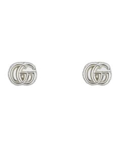 Gucci Gg Marmont, Gg Marmont, Sterling Silver Stud Earrings, Silver Stud Earrings, Sterling Silver Studs, Sterling Silver Earrings Studs, Silver Earrings Studs, Silver Studs, Sterling Earrings