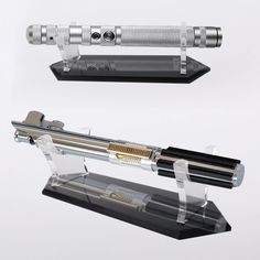 PRICES MAY VARY. 1.Place the lightsaber on the table and enjoy it without dead space. The display stand is suitable for displaying lightsabers,magic wands and knives. 2.With 6mm thick 100% acrylic material and beautiful and unique display frame, it is a good choice to show off your collected lightsabers, magic wands and daggers 3.The base of the lightsaber stand is very stable, and the 6mm thick acrylic is not easy to break. 4.A beautiful display holder and a beautiful gift are the best choice f Lightsaber Stand, Lightsaber Display, Lightsaber Handle, Wand Stand, Sabre Laser, Lightsaber Hilt, Magic Wands, Star Wars Light Saber, Dead Space