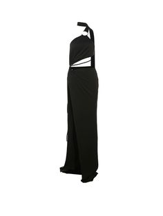 The Mihi Draped Cutout Backless Maxi Dress is an elegant and stylish way to make a statement. This floor-length maxi dress features beautiful draped construction and a daring cutout back, made with a high-quality and lightweight fabric. Its classic black color is sure to turn heads, making it perfect for special occasions.        Material: 100% Polyester  Stretch Factor:  Slight   Stretch    Clean: Gentle machine wash    Color may vary due to the lighting on images. The product images (without m Black Backless Maxi Dress With Ruched Back, Black Maxi Backless Dress With Cutout Back, Luxury Black Draped Maxi Dress, Black V-neck Maxi Dress With Cutout, Black Cutout Floor-length Maxi Dress, Floor Length Maxi Dress, Backless Maxi Dress, Shapewear Tops, Backless Maxi Dresses