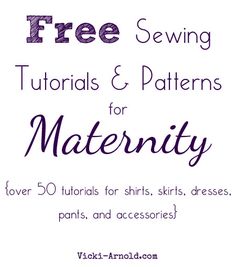 the free sewing pattern for materials and patterns