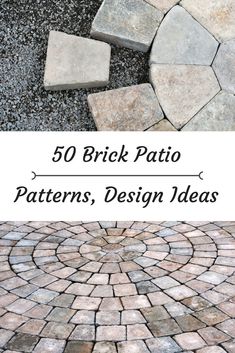 an image of brick patio patterns, designs and ideas for your yard or garden area