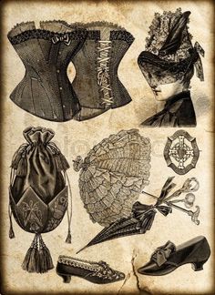 Vintage Foto's, Victorian Accessories, 1880s Fashion, Etiquette Vintage, Victorian Lady, Retro Mode, Victorian Women