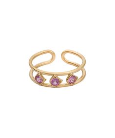 Turning the spotlight on strength and resilience with our Ellipsis Ring in captivating pink sapphires. A symbol of hope, courage, and self-love. Whether decisions are made for you or by you, they are not final… regardless of their weight of importance and significance… Whether you wish to gradually switch from the fast Pink Gemstone Stackable Promise Rings, Promise Pink Sapphire Ring, Pink Sapphire Promise Ring With Birthstone, Pink Open Ring With Birthstone, Symbol Of Hope, Pink Sapphire Ring, Hope Symbol, Top Collection, Pink Sapphire