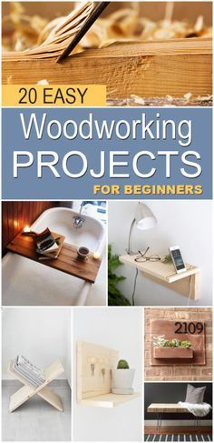 20 easy woodworking projects for beginners