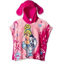 Disney Palace Pets Cinderella & Pumpkin Toddler Hooded PonchoGrab your palace pets and get comfy in this plush princess poncho! cinderella and pumpkin are sure to be a hit with your little girl! the extra soft plush fabric makes this perfect for lounging from morning until night. Product Details: 100% Polyester ; Includes (1) Hooded Poncho; Measurements: 21" x 24"; Machine Washable (please see care label for instructions) ; Hooded pullover ; Flame resistant ; Added hood details ; Extra soft ; Si Disney Palace Pets, Disney Palace, Princess Palace Pets, Disney Stuffed Animals, Cinderella Pumpkin, Palace Pets, Hooded Poncho, Plush Fabric, Disney Girls