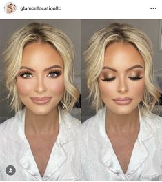 Wedding Makeup Blonde, Wedding Makeup Inspiration, Mother Of Bride Makeup, Glam Bride Makeup, Fall Wedding Makeup, Earthy Neutrals, Wedding Makeup Bride, Warm Browns, Wedding Eye Makeup