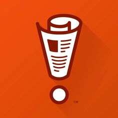 a blender icon on an orange background