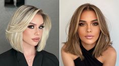 35 Inspiring Long Layered Bob Haircuts Soft Curved Bob, Box Bob Haircut 2023, Bobs 2023, 2023 Bob Haircuts, Shoulder Length Hair Blonde, Light Brown Hair Balayage, Long Bob Haircut With Layers, Long Layered Bob Hairstyles, Brown Hair Bangs