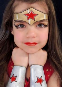 cool ones = super woman, unicorn, mermaid, butterfly, REINDEER?!??! Face Painting Ideas For Kids, Cowgirl Halloween Costumes, Painting Ideas For Kids, Comic Party, Cowgirl Halloween