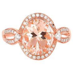 This collection features an array of magnificent morganites! Accented with Diamonds these rings are made in rose gold and present a classic yet elegant look. Classic morganite ring in 18K Rose gold with Diamond. Morganite: 2.09 carat, 10X8mm size, oval shape. Diamond: 0.097 carat, 0.80mm size, round shape, G color, VS clarity. Diamond: 0.037 carat, 1.00mm size, round shape, G color, VS clarity. Diamond: 0.05 carat, 1.80mm size, round shape, G color, VS clarity. Gold: 2.685g, 18K Rose Gold. R999 Morganite Ring, Naha, Morganite, 18k Rose Gold, Ring Verlobung, Round Shape, Or Rose, Fashion Rings, Diamond Ring