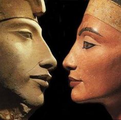 Akenathon e Nerfetiti Egypt Holiday, Lovely Paintings, Egyptian Architecture, Ancient Places, Egyptian Beauty, Queen Nefertiti, History Teacher