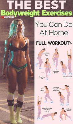 the best bodyweight exercises you can do at home full workout