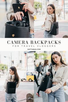 the camera backpacks for travel vloggers