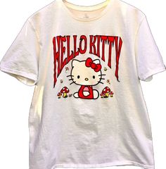 Hello Kitty Mushroom, Mushroom T Shirt, Large T Shirt, Stuffed Mushrooms, Hello Kitty, Kitty, Fan, T Shirt, Women Shopping