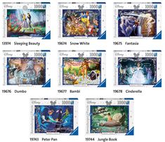 the disney postage stamps have been designed to look like paintings