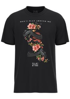 Experience both comfort and luxury with our "Guns and Flowers" premium T-Shirt, meticulously crafted from 100% cotton. Its bold front design graphic print remains vivid even after multiple washes making it perfect for everyday use.Product Details: lightweight and luxurious fabric for durability and maximum layer of comfort Soft-washed for extra softness that you can feel with every touch 100% cotton for maximum breathability and a smooth, no-bunch fit Screen print with vibrant colors that stay t Front Design, Luxury Fabrics, Screen Print, Graphic Prints, Screen Printing, Graphic Tees, Vibrant Colors, Navy Blue, Screen