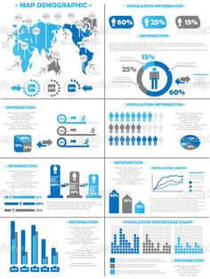 the world's most famous cities are depicted in blue and white infographics