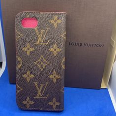 100% Authentic Lv Iphone Case Multiple Sizes And Styles In Closet This One Has A. K. Initials Engraved In It. Please See Pictures For Measurements Louis Vuitton Accessories, Pink Interior, Phone Case Accessories, A K, Louis Vuitton Monogram, Iphone Case, Initials, Mens Accessories, Iphone Cases