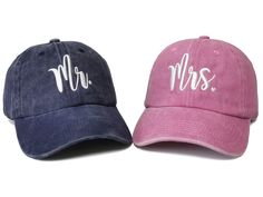 PRICES MAY VARY. 【This is Your Hat】 Looking for a gift that can compliment you and your significant other this Valentines holiday? Match your spouse in a functional way on your honeymoon or gift these hats to your favorite newlyweds! What better way to do it than with a Mr. and Mrs. dad hat on your heads! Whether you just got engaged or you've been married for a decade, this stylish couples soft baseball caps are the perfect minimalist addition to your wardrobe. 【Set of 2】 This is a set of caps. Fish Fear Me, Stylish Couples, Bridal Honeymoon, Wedding Gifts For Bride And Groom, Matching Hats, Mama And Mini, Stylish Couple, Mr And Mrs, Dad Hat