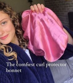 ✨ My curl routine: https://curlylife.com.au/my-curl-routine/ ✨ Ready to wake up with fresh and frizz free hair? Whether your hair is curly or straight, our bonnets are perfect for you!  With an adjustable component sneakily hidden between where the seam where colours meet, you'll never have worry about the toggle annoying you in your sleep. Bonus: being hidden also makes it look much more sleek! Our bonnets are designed for ALL hair types - just take a look at our reviews! Size: 33cm diameter. ✨ Your hair will thank you!  ✓ Frizz free hair ✓ Perfectly defined curls ✓ Hair lasts longer in between wash days ✓ Hair is preserved and need less refreshing ✨ What makes these bonnets different: ✓ Soft and gentle to ensure ultimate comfort ✓ Adjustable so they'll never be too tight or too loose (an Curl Routine, Night Hair, Night Hairstyles, Silk Bonnet, Frizz Free Hair, Satin Bonnet, Defined Curls, Care Hair, Frizz Free