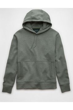 Medium-weight recycled polyester blend with sweat-wicking technology/Comfort stretch fabric that's ridiculously soft & breathable/Drawstring hood/Kangaroo pocket/This hoodie is Real Good: made with the planet in mind Cropped Jeans Men, White Jeans Men, Athletic Fit Jeans, High Waisted Flare Jeans, Jean Trends, Loose Jeans, Medium Wash Jeans, Active Hoodie, Costume Shop