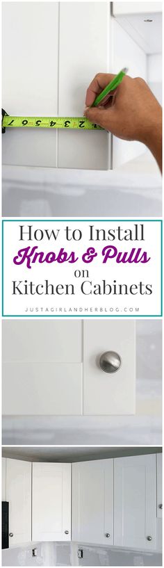 how to install kitchen cabinets and drawers