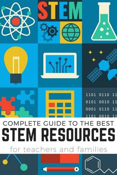 STEM resources for kids and useful information for teachers and families to better understand STEM at home or in the classroom Steam Classroom, Elementary Stem Activities, Stem Curriculum, Stem Classes, Stem Books, Stem Elementary, Preschool Stem, Stem Lab, Stem Resources