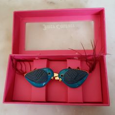 So Adorable!! Two Blue Bird Hair Pins. Never Used. Sold Out And Hard To Find. Comes From A Smoke Free Home. Juicy Couture Baby, Juicy Couture Accessories, Kids Headbands, Girls Couture, Couture Accessories, Kids Hair Accessories, Pink Kids, Baby Socks, So Adorable