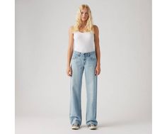 Low rise is here to stay;and our super-flattering Low Loose jeans prove it. Cut with a baggy fit, a versatile low rise and a wide, straight leg, they're a throwback Y2K style that's subtle enough to wear every day. Baggy low rise jeans inspired by early aughts style Features a straight, wide leg A loose, relaxed fit that's slim through the hip and thigh This pair runs a bit small. We suggest buying one or two sizes up. Ribcage Jeans, Levi’s Jeans, Relaxed Jeans, Chino Jeans, Loose Jeans, Tapered Jeans, Prove It, Low Rise Jeans, Outerwear Sweater