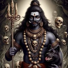 Bhairava God Art, Karuppusamy God Images, Hinduism Beliefs, Kala Bhairava, Che Guevara Art, Hinduism History, Flight Response, Kali Statue