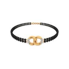 Image result for mangalsutra bracelet Beaded Bracelets Simple, Bracelets Simple, Jewelry Making Instructions, Diamond Star Necklace