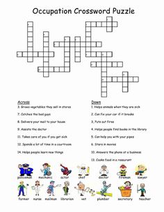 the crossword puzzle for children to learn how to read and understand what they are doing