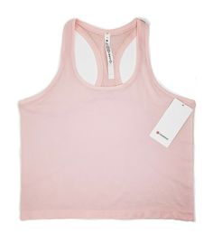 Lululemon Swiftly Tech RB Tank 2.0 Race Length Color: Pink Mist  PIMI/PIMI Designed for: Running and Training Features: Silverescent® technology: Powered by X-STATIC®, it inhibits the growth of odor-causing bacteria on the garment Sweat-wicking (Anti-Stink Technology) Reduced chafing : Seamless construction in the body reduces chafing Lightweight Added Lycra® fiber for shape retention Ventilation: Mesh construction for breathability Racerback cut for full range of movement Fit : Slim fit, Race l Preppy Closet, Lululemon Swiftly Tech, Cute Outfits For School, Active Wear Tops, School Outfits, Tank Top Fashion, Active Wear, Slim Fit, Women Accessories