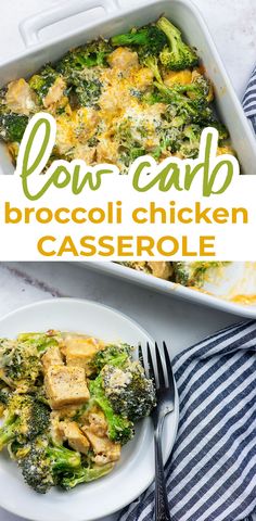 this broccoli chicken casserole is so easy to make