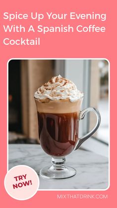 Indulge in the cozy flavors of winter with a delicious Spanish Coffee Cocktail! 🍂�🥃 Perfect for sipping by the fireplace or sharing with friends at your next gathering. This warm and comforting drink is sure to be a hit during the colder months. Try this easy recipe for a festive twist on your favorite winter drinks alcohol. Cheers to good times and great company!