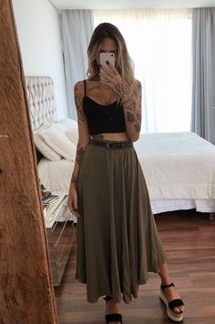 Look Boho Chic, Look Office, Estilo Hippie, Boho Chic Outfits, Edgy Outfits, Looks Vintage, Boho Outfits, Classy Outfits, Spring Summer Fashion