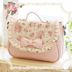 Cheap Michael Kors, Bow Bag, Girly Bags, Pretty Bags, Cute Purses, Shabby Chic Homes, Shabby Chic Style, Cute Bags, Visual Kei