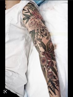 a person with a tattoo on their arm