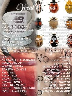 an advertisement with many different types of ladybugs on it