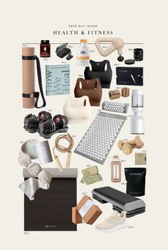 a poster with various items that are labeled in the shape of a heart and on top of each other