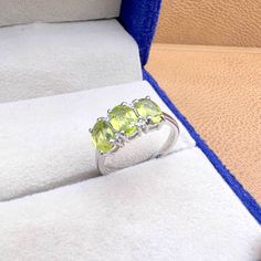 Silver Peridot Ring, Peridot Engagement Ring, Oval Cut Peridot Ring, August Birthstone, Promise Ring, Gift For Her, Anniversary Gift Ring -------------------------------------------------------------------------------------------------------------------------------------------------------------------------------------------------------------- * Metal : Sterling Silver * Metal Purity : 925 Sterling Silver * Gemstone Stone : Natural Peridot * Shape : Oval * Size : 8x6 mm * Weight : 2.86 Ct ( Appro Oval Lime Green Rings For Anniversary, Lime Green Oval Rings For Anniversary, Oval Lime Green Anniversary Ring, Oval Lime Green Ring For Gift, Green Oval Crystal Ring With Prong Setting, Lime Green Oval Rings With Accent Stones, Lime Green Oval Rings Fine Jewelry, Oval Lime Green Fine Jewelry Ring, Lime Green Oval Fine Jewelry Rings