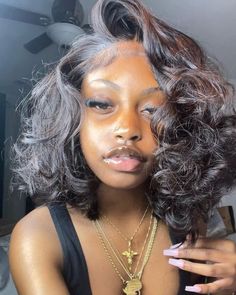 Black Lace Wig, Frontal Bob Wig, Frontal Bob, Lace Frontal Bob, Insta Poses, Travel Hairstyles, Quick Braided Hairstyles, Remy Human Hair Wigs