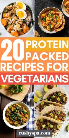 20 protein packed recipes for vegetarians