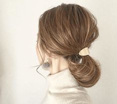 簡単！可愛すぎる”〇〇だけ”ヘアアレンジ5選♡ Elegant Wedding Hair, Hairstyles Haircuts, Belleza Natural, Hair Trends, Hair Lengths, Cute Hairstyles, Beauty Health