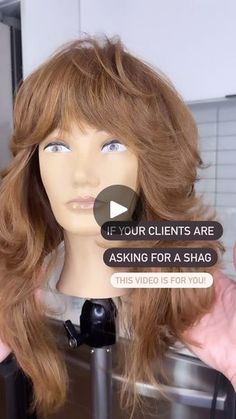 352K views · 9.8K reactions | Shag Haircut 101 - aka “what to do when you don’t know what to do!” ✂️ #authenticbeautypartner 
.
I’ve been there! Hoping my new clients and walk ins wanted something I was good at. Over the years I’ve had to come up with some solutions on the fly, and this has got to be one of my favorites! 
.
Of course, you can modify the length and be choose to add texture or blending. This is simply a foundation that creates the perfect base shape for a shag, and it’s easy! 
.
Products used: @authenticbeautyconcept.us 
🍃 Hydrate Spray Conditioner used as a cutting aid 
🍃 Amplify Mousse used for volume and memory 
🍃 Shaping Cream used for added shine and definition 
*all products are vegan, cruelty free, free from all the bad stuff and provide heat protection up to 450°( Diy Haircuts, Spray Conditioner, Haircut Tutorial, Diy Haircut, Hair Techniques, Hair Tutorials For Medium Hair, Shag Haircut, New Clients, Pixie Haircuts