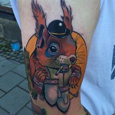 Neo Traditional Squirrel Tattoo. There are any references about Neo Traditional Squirrel Tattoo in here. you can look below. I hope this article about Neo Traditional Squirrel Tattoo can be useful for you. Please remember that this article is for reference purposes only. #neo #traditional #squirrel #tattoo Traditional Squirrel Tattoo, Neo Traditional, Great Tattoos, Star Tattoos, American Traditional, Tattoo Images, Traditional Tattoo, Tattoo Studio