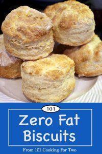 Low Fat Biscuits, Biscuits Dessert, Fat Free Recipes, Healthy Biscuits, Baking Powder Uses, Low Fat Yogurt, Low Fat Diets, Low Carb Dinner Recipes, Cooking For Two