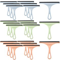 PRICES MAY VARY. Sufficient Quantity: there are 21 pieces of shower door squeegees in 3 colors, namely, pink, blue and green, 7 pieces per color, ample quantities and diverse colors can meet your daily using needs Reliable Quality: the window squeegee is made of quality plastic and silicone blade, which is safe and reliable, not easy to break, and the soft blade will not hurt the surfaces, leaving no marks Comfy to Hold: the shower glass squeegee is equipped with a easy to grip handle, with a ce Shower Glass Door, Group Crafts, Shower Glass, Window Squeegee, Feeling Fatigued, Window Mirror, Glass Shower Doors, Car Windshield, Glass Cleaner