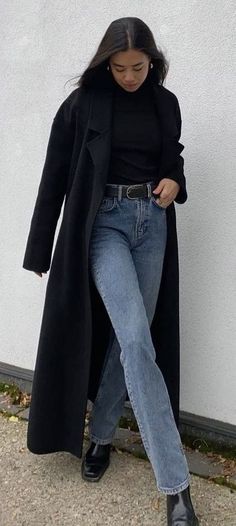 Mantel Outfit, Casual Chique Stijl, Fall Outfits Aesthetic, Adrette Outfits, Chique Outfit, Looks Pinterest, Chique Outfits, Uni Outfits, Cold Outfits